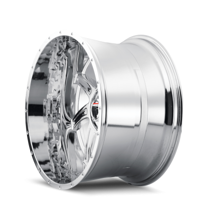 Vortex AT162 Chrome 24X14 5-139.7 -76MM 87.1MM Off Road Wheels American Truxx