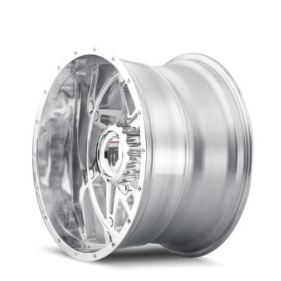 Warrior AT165 Polished 22X14 5-127/5-139.7 -76MM 78.1MM Off Road Wheels American Truxx
