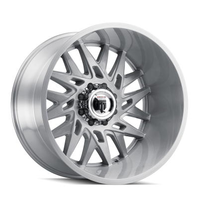 DNA AT184 Brushed Milled 22X12 5-127 -44MM 78.1MM Off Road Wheels American Truxx