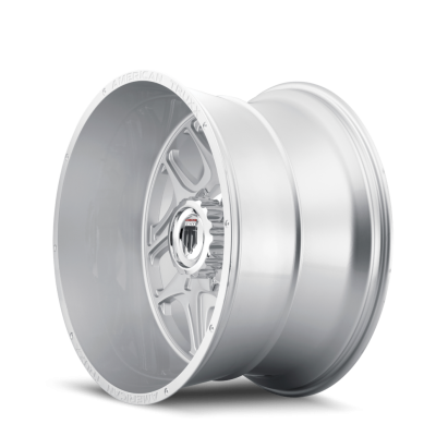 Sweep AT1900 Brushed Milled 24X14 5-127 -76MM 78.1MM Off Road Wheels American Truxx