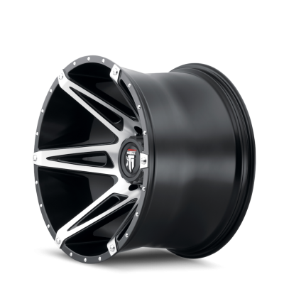 Kutz AT1902 Gloss Black Machined 20X9 5-127 -12MM 78.1MM Off Road Wheels American Truxx