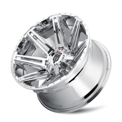 Boom AT1903 Chrome 22X12 6-135 6-139.7-44MM 106.1MM Off Road Wheels American Truxx