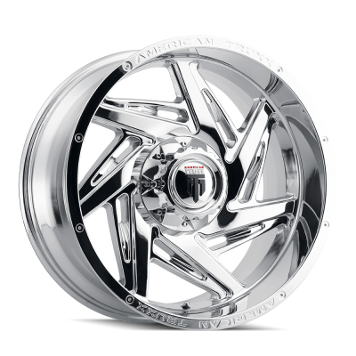 Spiral AT1906 Chrome 20X10 5-139.7/5-150 -24MM 110.5MM Off Road Wheels American Truxx