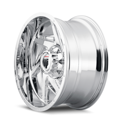 Spiral AT1906 Chrome 20X10 5-139.7/5-150 -24MM 110.5MM Off Road Wheels American Truxx