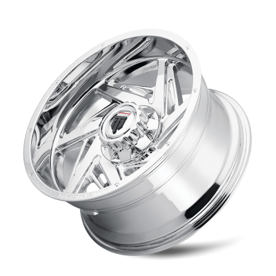 Spiral AT1906 Chrome 20X10 5-139.7/5-150 -24MM 110.5MM Off Road Wheels American Truxx