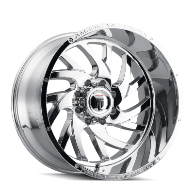 Xclusive AT1907 Chrome 22X12 5-139.7 -44MM 87.1MM Off Road Wheels American Truxx