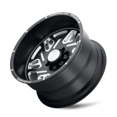 Forged Orion ATF1908 Matte Black Milled 24X14 6-139.7 -76MM 106.1MM Off Road Wheels American Truxx Forged