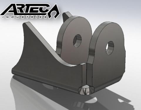 High Clearance Shock Brackets Pair Artec Industries