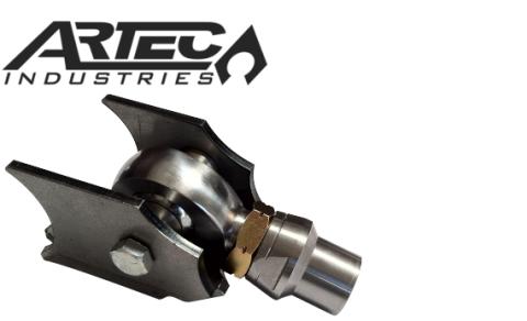 Lower Link Axle Brackets Pair 10 Deg 3.5 Inch Axle Diameter Artec Industries