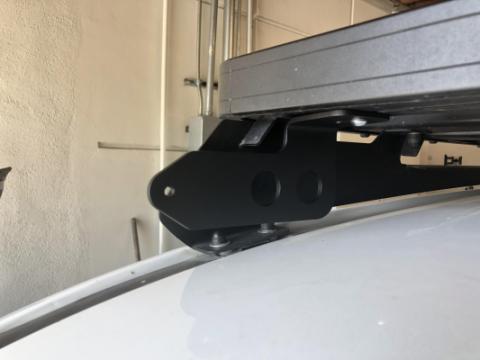 Front Runner Slimline Roof Rack LED Bar Mounting Brackets Cali Raised LED