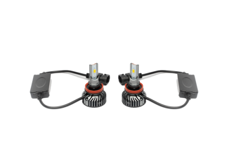 H11 Tri-Color Fog Light Replacement Bulbs 3 Settings Cali Raised LED