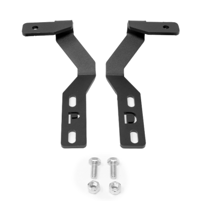 2019-Present Ford Ranger Ditch Mounts 3.5 inch Round Cannon Pod Wiring Harness Cali Raised LED