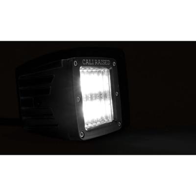 2019-Present RAV4 Ditch Mount Kit-(2) 3X2 18W Amber LED Pods No Switch Cali Raised LED