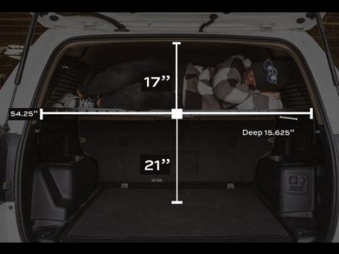 2010-2021 4Runner Interior Rear MOLLE Panel Single (Passenger) Cali Raised LED