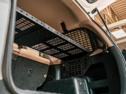 2010-2021 4Runner Interior Rear MOLLE Panel Full Combo Rear Cargo Area Tray and Both Panels Cali Raised LED