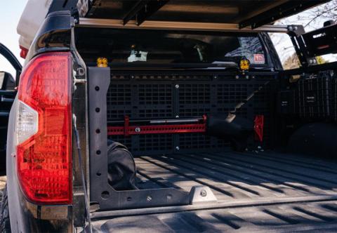 Bed Channel Supports 14-20 Tundra Black Semi Gloss Powdercoat Cali Raised LED