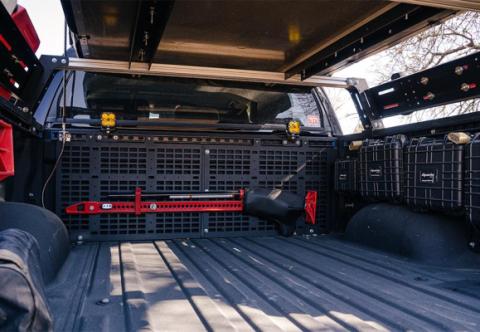 Bed Channel Supports 14-20 Tundra Black Semi Gloss Powdercoat Cali Raised LED