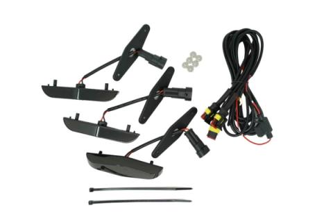 14-21 4Runner Grille Raptor LED Light Kit Smoked No Fuse Cali Raised LED