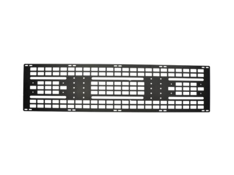 MOLLE Panel for Prinsu Roof Rack Black Semi Gloss Powdercoat Cali Raised LED