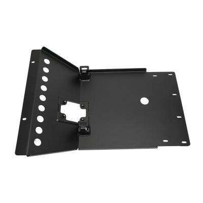 2014-Present 4Runner Front Skid Plate Aluminum/Raw Cali Raised LED