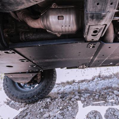 2014-Present 4Runner Transmission Skid Plate Steel/Raw Cali Raised LED