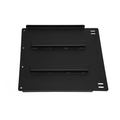 2014-Present 4Runner Transmission Skid Plate Steel/Raw Cali Raised LED