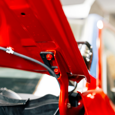 Low Profile Ditch Light Brackets Kit Fits 24-Present Toyota Tacoma/(2) 3X2 18W Amber LED Pods/Toyota OEM Square Style Ditch Light Switch Cali Raised LED