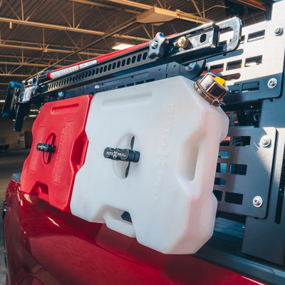 Overland Bed Rack For 24-Present Toyota Tacoma/Short Bed Tall Height Rack Cali Raised LED