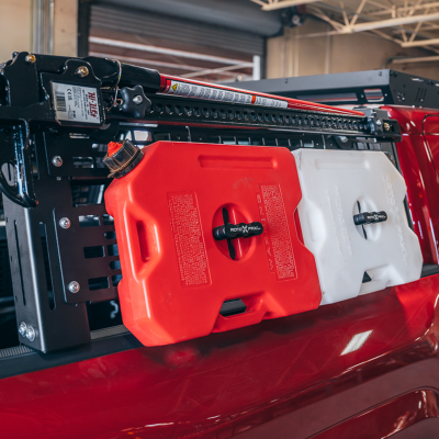 Overland Bed Rack For 24-Present Toyota Tacoma/Long Bed Mid Height Rack Cali Raised LED