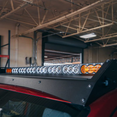 Premium Roof Rack For 24 Toyota Tacoma - Yes Lighting Cut Out Cali Raised LED