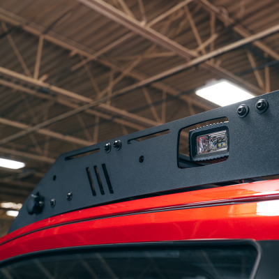 Premium Roof Rack For 24 Toyota Tacoma - Yes Lighting Cut Out Cali Raised LED