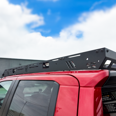 Premium Roof Rack For 24 Toyota Tacoma - No Lighting Cut Out Cali Raised LED