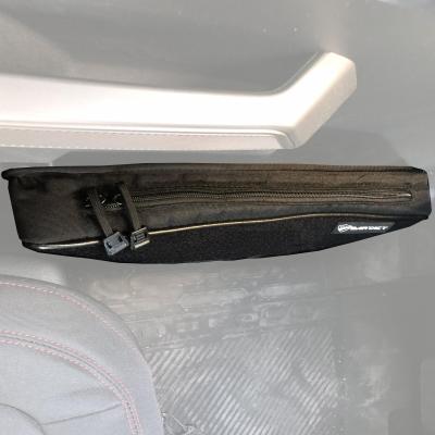 Door Organizer Pouch for Ford Bronco 2021-2024 Door Pair of 2 Driver and Passenger Side Lower Area (Pat Pending) Black/White Patch Bartact