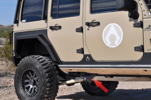 JK Long Arm LCA Frame Bracket Pair  Artec Industries