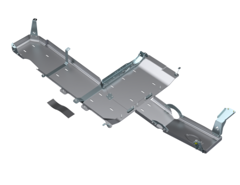 JLU Full Bellypan - 4 Door 392 Hemi Aluminum Artec Industries