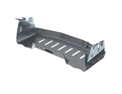 JLU Magnaflow Muffler and Tip Skid - 4 Door 392 Hemi Aluminum Artec Industries