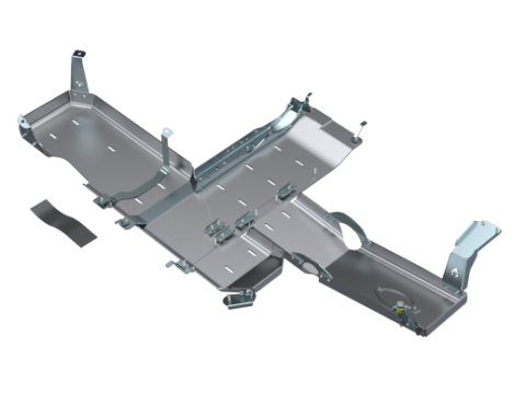 JL Full Bellypan With Oil Door - 2 Door 3.6L Aluminum 18-20 Artec Industries