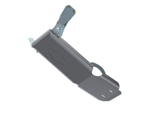 JLU Oil Skid Only With Oil Door -  2 and 4 Door 3.6L Aluminum 18-20 Artec Industries