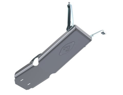 JLU Oil Skid Only With Oil Door -  2 and 4 Door 3.6L Aluminum 21-Present Artec Industries