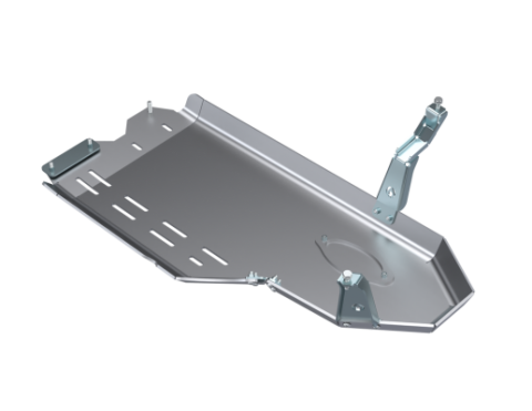 JLU and JT Oil Skid Only With Oil Door - 3.0L Diesel Aluminum Artec Industries