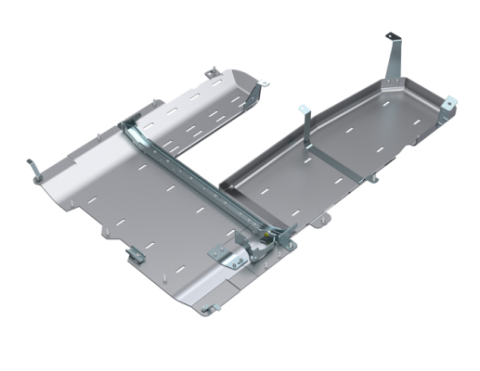 JLU T-Case/Fuel Skid/ DPF Only -  4 Door 3.0L Diesel Aluminum Artec Industries