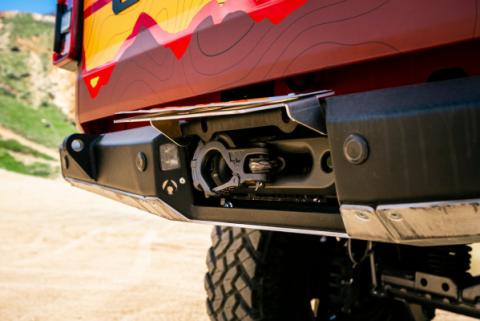 High Clearance Rear Bumper Modular 2 Inch Receiver Artec Industries