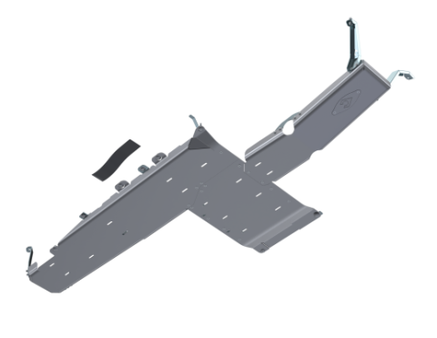 JT Gladiator Full Bellypan With Oil Door - 3.6L Aluminum Artec Industries