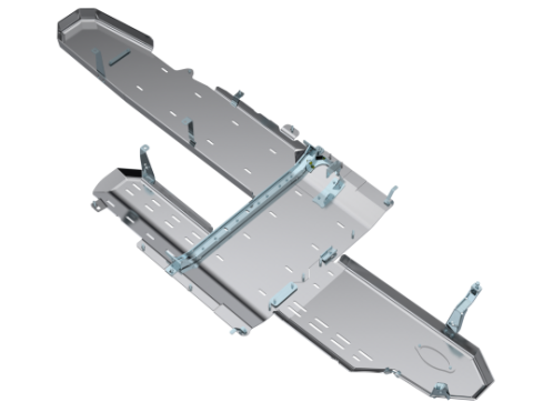 JT Gladiator Full Bellypan With Oil Door - 3.6L Aluminum Artec Industries