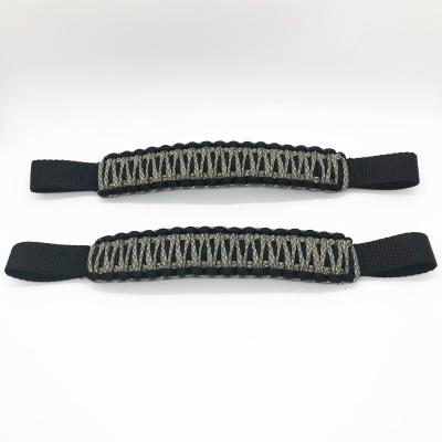 Jeep Headrest Paracord Grab Handles Black/ACU Camo Pair Bartact