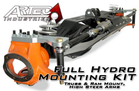 Dana 60 Full Hydro Mounting Kit: Chevy - Ultimate Arms for OEM Knuckles Artec Industries