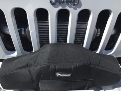 Winch Cover For Warn Zeon Winch Black Fabric Bartact