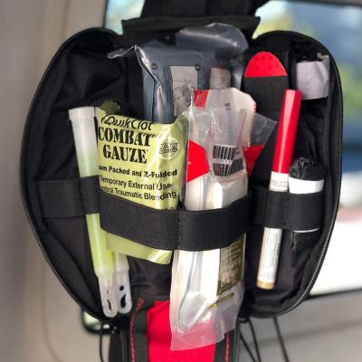 IFAK Kit Pouch MOLLE Back 1000d Cordura Nylon PALS Compatible Black Bartact