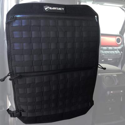 Molle Modular Seat Back Molle Panel Pouch System W/ 2 Zippered Pockets Bartact