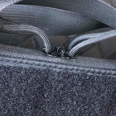 Molle Modular Seat Back Molle Panel Pouch System W/ 2 Zippered Pockets Bartact